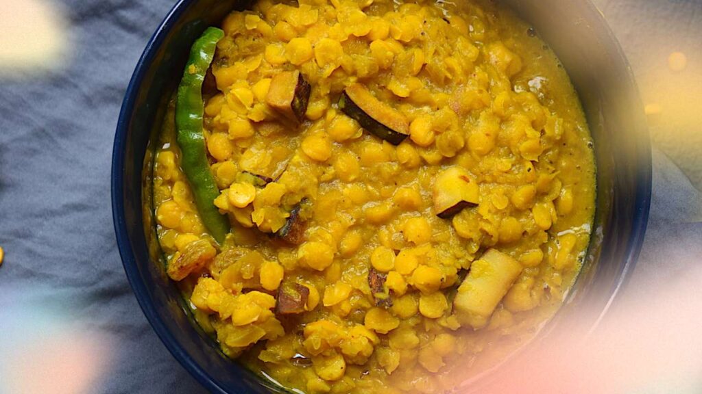 Bengali Cholar Dal Recipe 1 Cholar Dal Recipe